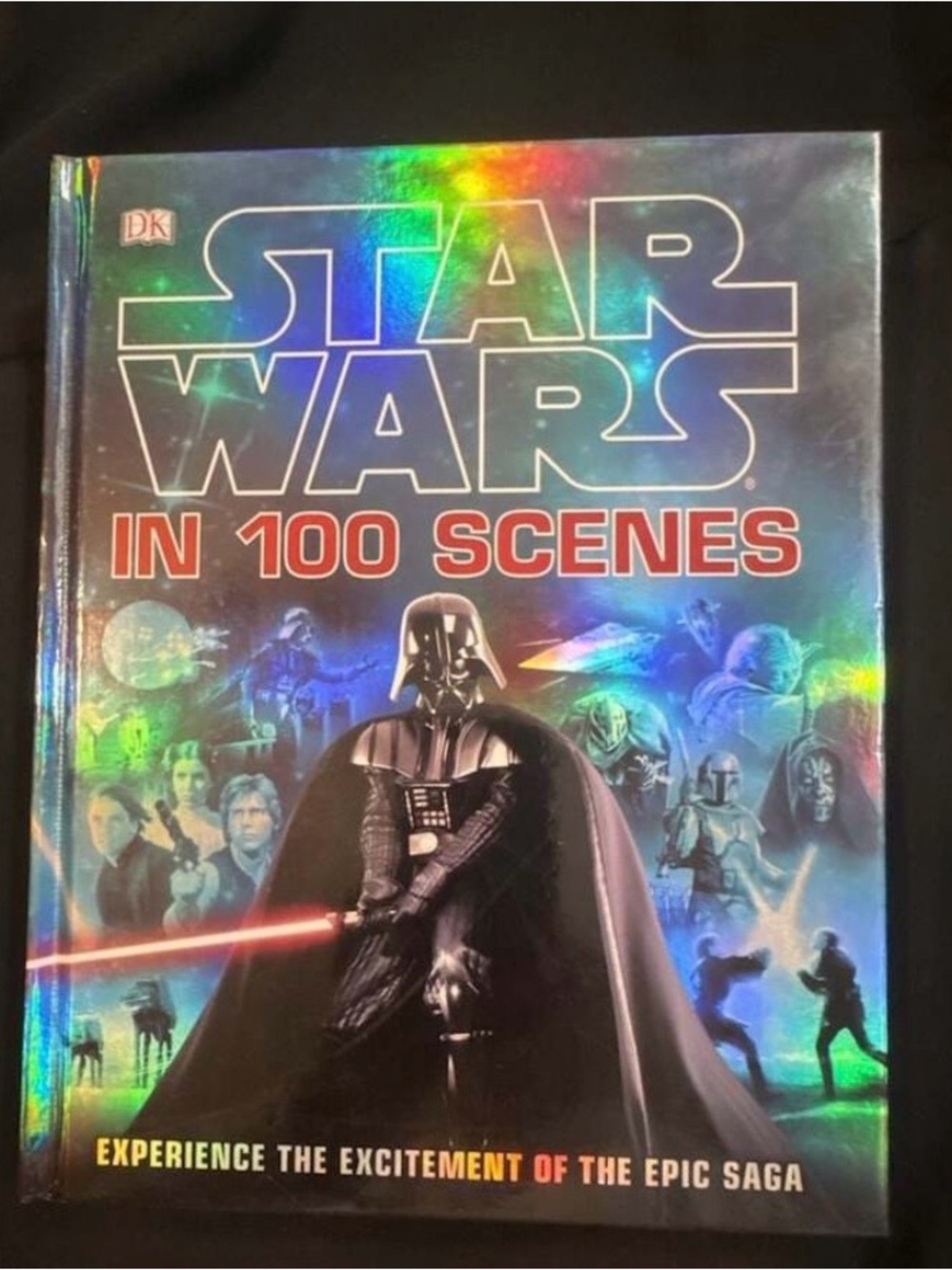 Star Wars in 100 Scenes Hardcover Book DK Publishing
